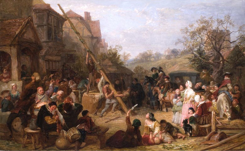 Raising the Maypole